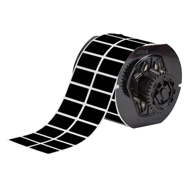 B33 Series Weather Resistant Outdoor Polyester Lbl 0.75in H x 1.5in W BK 3500/RL